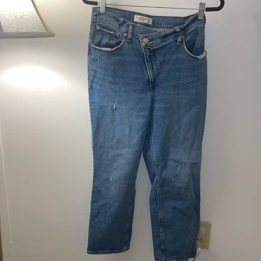 Abercrombie & Fitch Crossover Waist Jeans